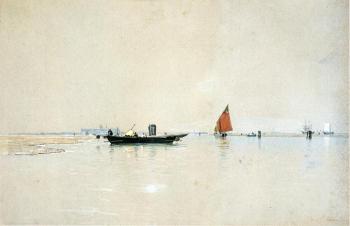 William Stanley Haseltine : Venetian Lagoon